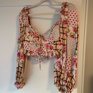 For love and lemons crop top